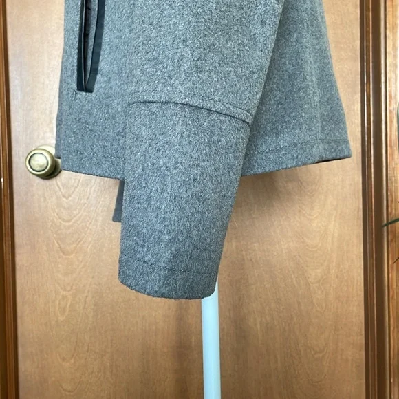 Cozy Gray Wool Jacket by Express - Picture 10 of 17
